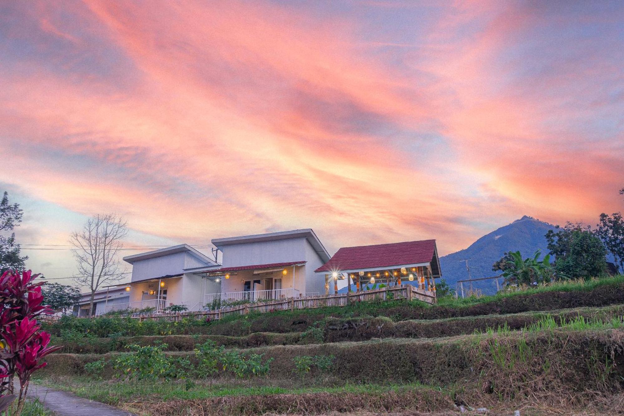 Santya Loka Lodge & Twin Waterfall Desa Desa Jatiluwih Exteriör bild