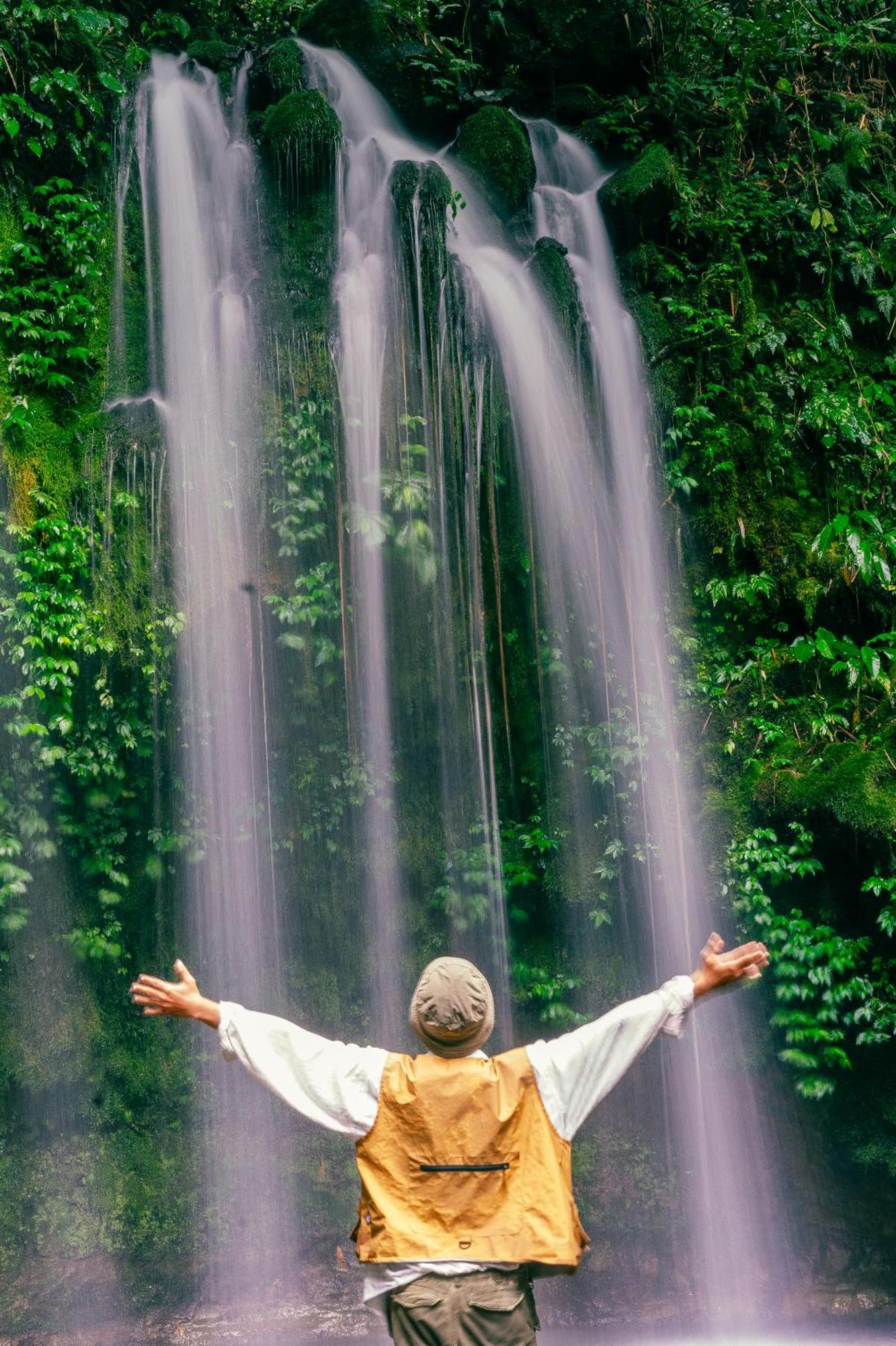 Santya Loka Lodge & Twin Waterfall Desa Desa Jatiluwih Exteriör bild